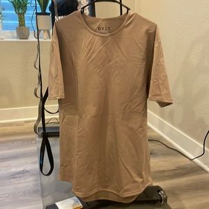 XL Beige BYLT Drop Cut T-Shirt